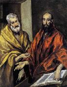 GRECO, El Saints Peter and Paul Germany oil painting artist